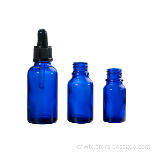 5ml to 100ml Frosted Matte Black Glass Bottles with Droppers: CE & ISO Certified Essential Oil Containers